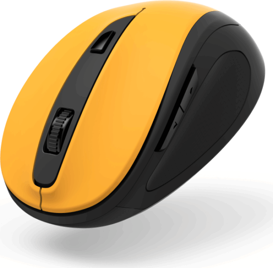Hama MW-400 V2 Wireless egér - Sárga