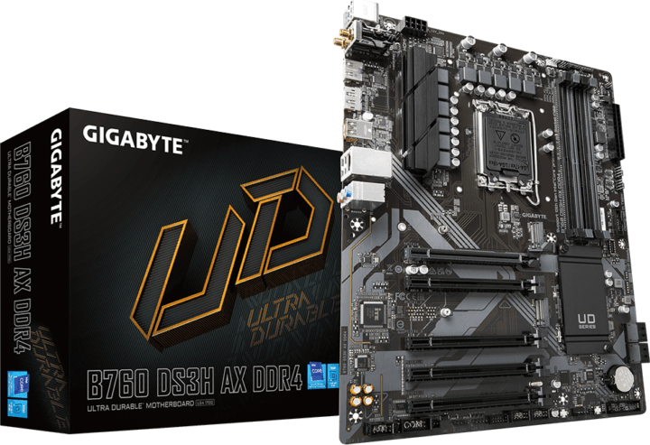 Gigabyte B760 DS3H AX DDR4 Alaplap Gigabyte B760 DS3H AX DDR4 Alaplap