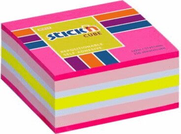 Stick'n Öntapadó jegyzettömb 51x51 mm - Neon Rózsaszín (250 lap/tömb)