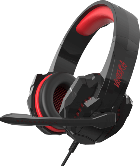 Ventaris H600 Vezetékes Gaming Headset - Fekete/Piros Ventaris H600 Vezetékes Gaming Headset - Fekete/Piros