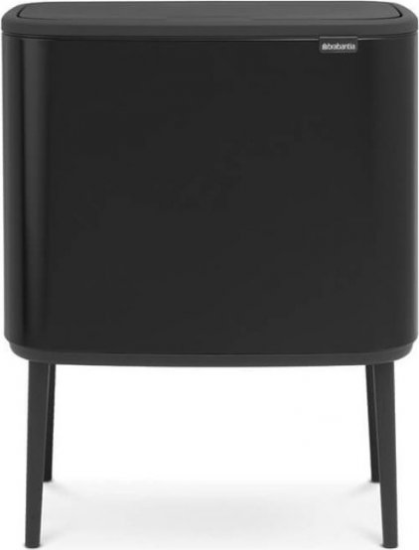 Brabantia Bo Touch 36 literes érintőfedeles fém szemetes - Fekete