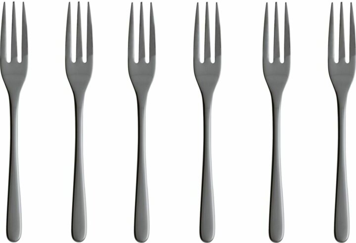 Sambonet Taste PVD Desszert villa készlet - Fekete (6 darabos) Sambonet Taste PVD Desszert villa készlet - Fekete (6 darabos)