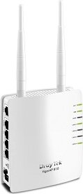 Draytek Wireless N Access Point 300Mbps Vigor AP810 (POE) 5xLAN(100Mbps)+USB(nyomtatónak)