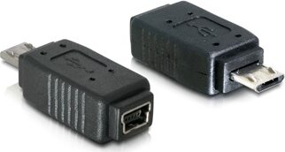 DeLOCK USB microB apa - mini USB 5pin anya Adapter DeLOCK USB microB apa - mini USB 5pin anya Adapter