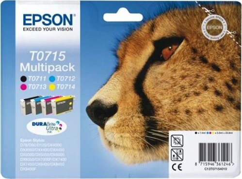 Epson T0715 Eredeti Tintapatron Multipack