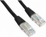 Gembird UTP kat.5e RJ45 patch kábel, 0.25m, fekete