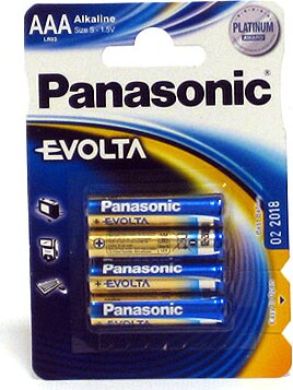 Panasonic Evolta mikro ceruzaelem, AAA (4db)