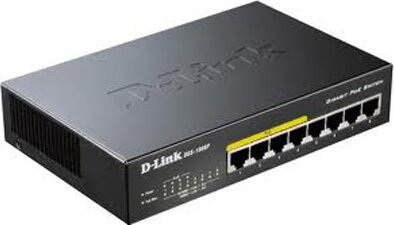 D-Link DGS-1008P 4+4 portos Ethernet PoE switch D-Link DGS-1008P 4+4 portos Ethernet PoE switch