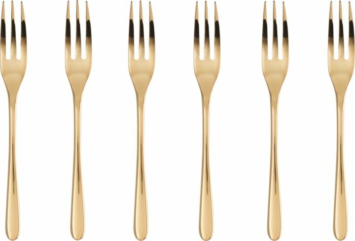 Sambonet Taste PVD Desszert villa készlet - Arany (6 darabos)