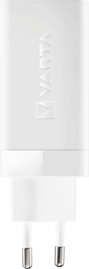 Varta High Speed USB-A / 2x USB-C Hálózati Gyorstöltő Adapter 65W - Fehér
