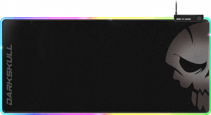 Spirit of Gamer Darkskull RGB Egérpad - XXXL