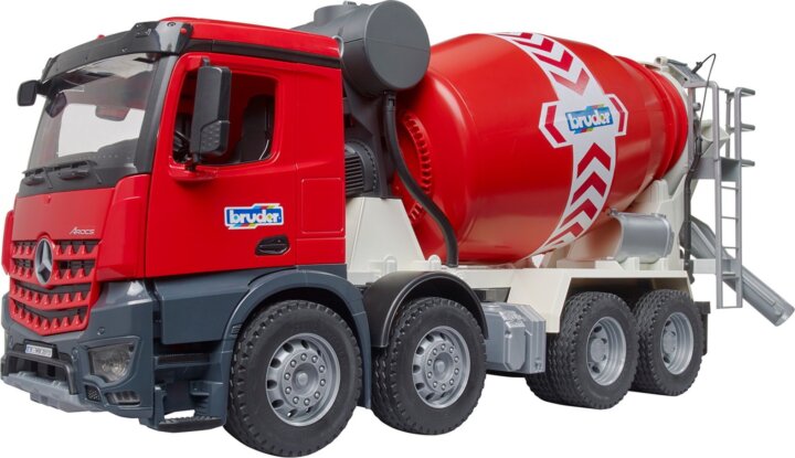 Bruder Mercedes Benz Arocs betonkeverő autó - Piros