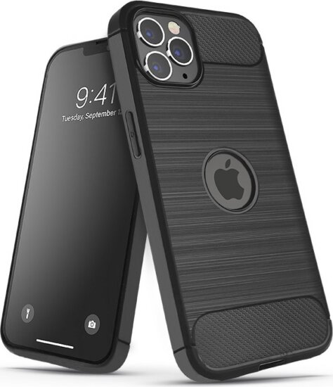 Haffner Carbon Apple iPhone 14 Pro Max Tok - Fekete Haffner Carbon Apple iPhone 14 Pro Max Tok - Fekete