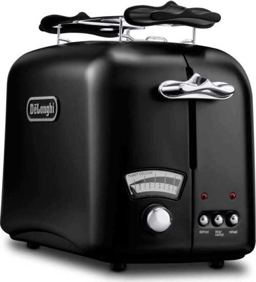 DeLonghi Argento CT021.BK1 Kenyérpirító - Fekete