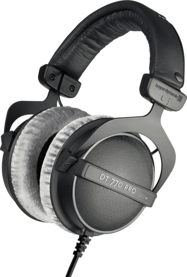 Beyerdynamic DT 770 Pro (250Ohm) Vezetékes Fejhallgató - Fekete Beyerdynamic DT 770 Pro (250Ohm) Vezetékes Fejhallgató - Fekete
