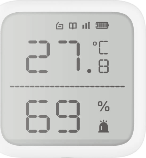 Hikvision DS-PDTPH-E-WE Hőmérséklet és páratartalom érzékelő