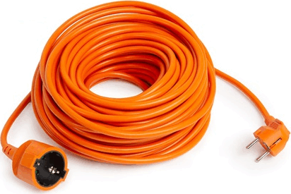 Delight 20507OR 250V Lengőcsatlakozó hosszabbító 30m - Narancssárga