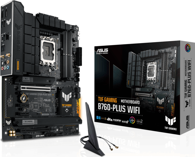 Asus TUF GAMING B760-Plus WiFi Alaplap Asus TUF GAMING B760-Plus WiFi Alaplap
