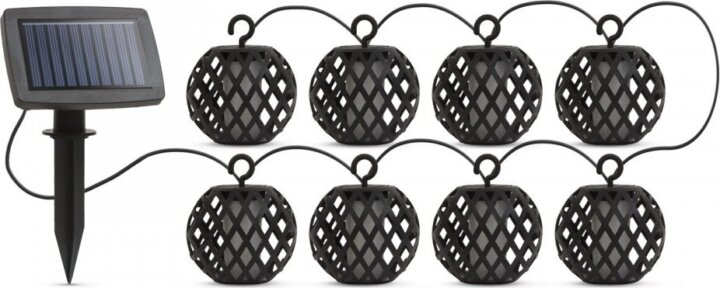 Garden of Eden 11741 Napelemes fényfüzér - Meleg fehér