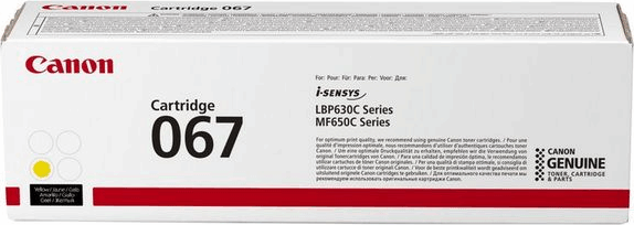 Canon CRG-067 Eredeti Toner Sárga