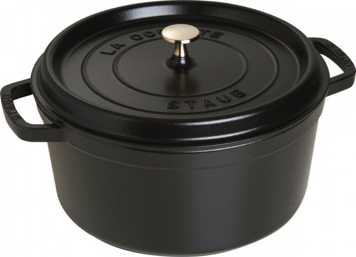 Staub La Cocotte 28cm Általános lábas - Fekete