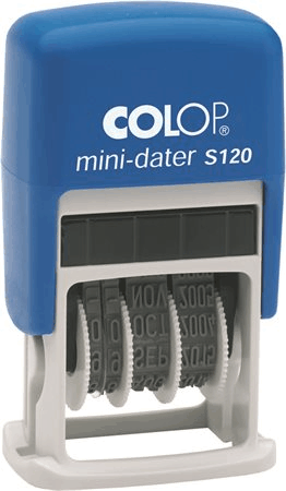 Colop S120 Dátumbélyegző - Fekete Colop S120 Dátumbélyegző - Fekete