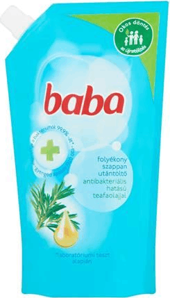 Baba Folyékony szappan utántöltő teafaolajjal - 500ml