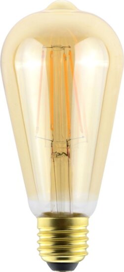 Avide LED Filament ST57 izzó 7W 725lm 2500K E27 - Meleg fehér