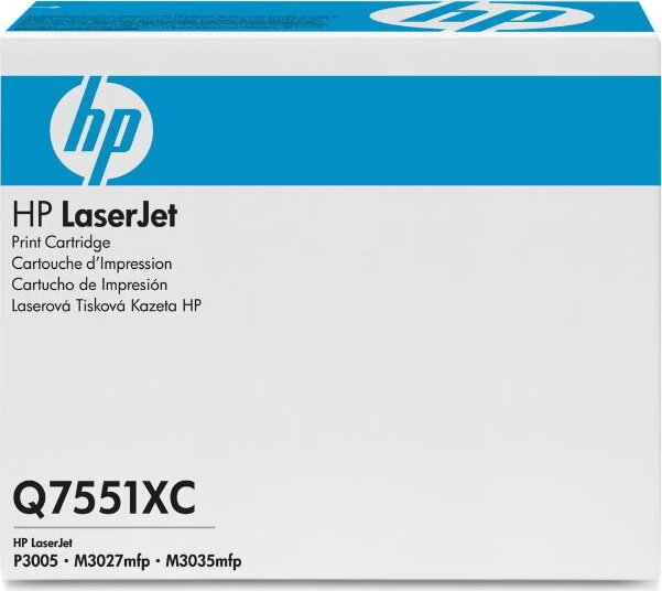 HP 51X Q7551XC Eredeti Toner Fekete