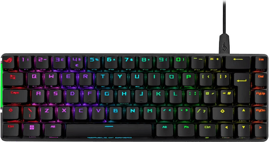 Asus ROG Falchion Ace Mechanikus (Red Switch) Vezetékes Gaming Billentyűzet (Fekete) - Magyar