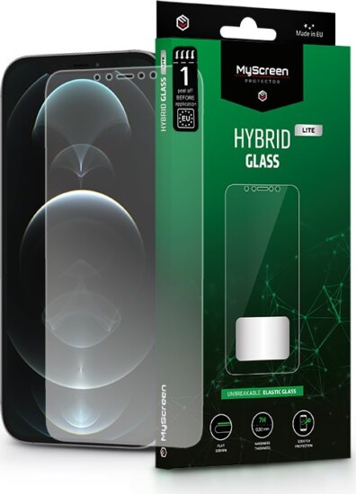 MyScreen Protector Hybrid LA-2300 Apple Iphone 12 Pro Max Edzett üveg kijelzővédő
