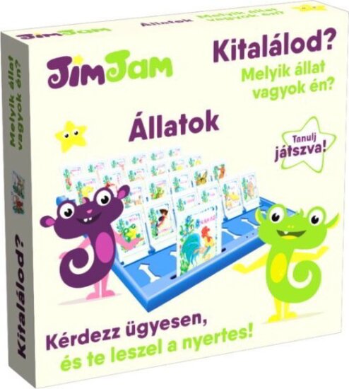Melyik állat vagyok én? Egyszerű társasjáték