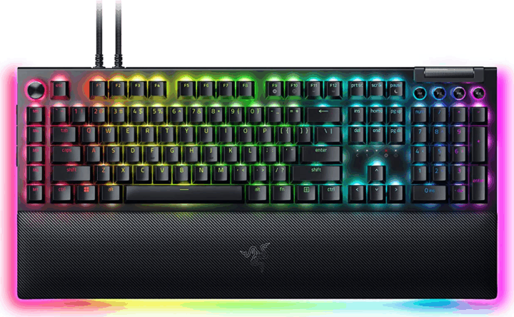Razer BlackWidow V4 Pro (Green Switch) Vezetékes Mechanikus Gaming Billentyűzet - Angol (US)