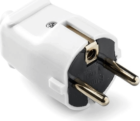 Famatel 1101 Földelt dugvilla - Fehér