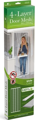 Delight 11608WH Szúnyogháló szalag ajtóra
