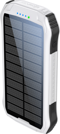 Boompods Neutron Solar Powerbank 10000mAh (2.1A / 5V) - Fekete
