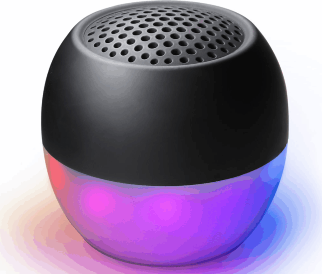 Boompods Soundflare Hordozható bluetooth hangszóró - Fekete