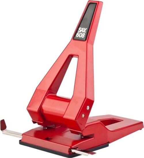Sax 608 Karos Lyukasztó - Piros