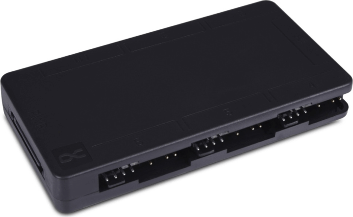 Alphacool Core 6x 4-Pin / 6x 3-Pin PWM / DRGB / ARGB Vezérlő HUB