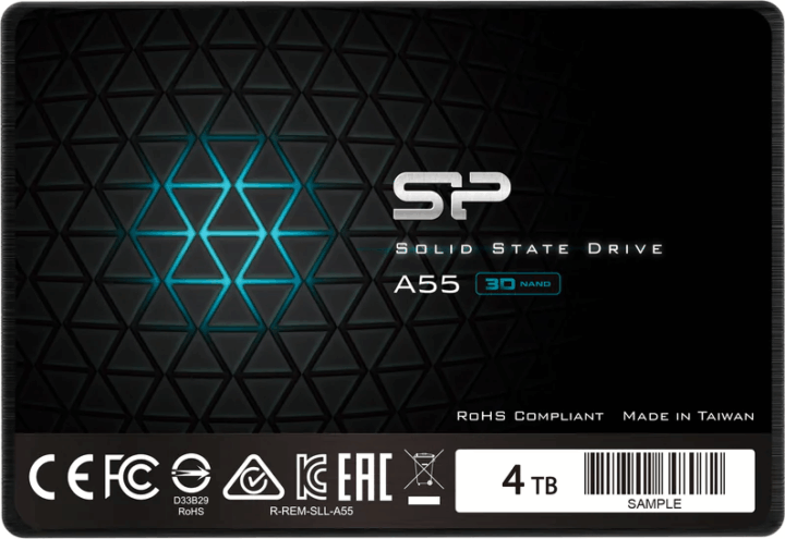 Silicon Power 4TB Ace A55 2.5" SATA3 SSD Silicon Power 4TB Ace A55 2.5" SATA3 SSD