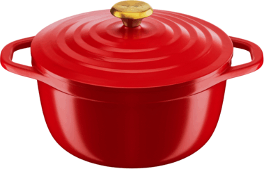 Tefal E2544655 Air 24cm Lábas - Piros