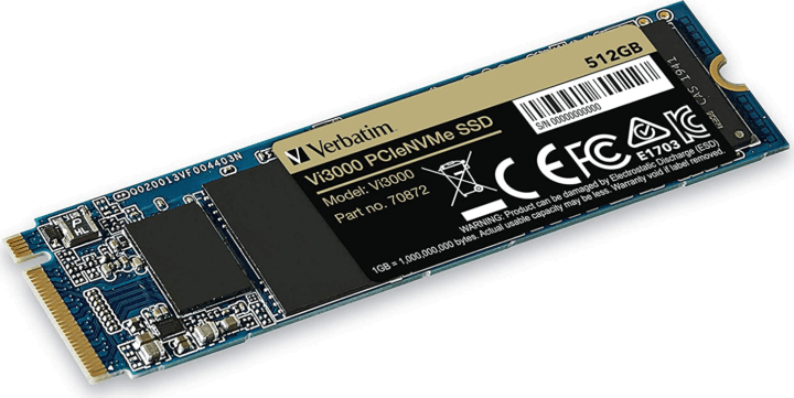 Verbatim 512GB Vi3000 M.2 PCIe SSD