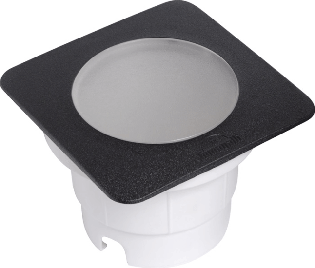 Fumagalli CECI 160 Square Kültéri talajba süllyeszthető LED lámpa - Fekete