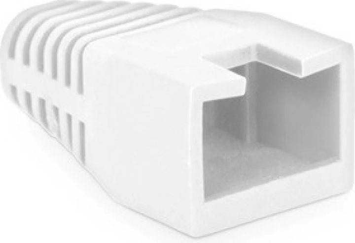 Rülstein 05287FH Törésgátló RJ45 csatlakozóhoz Fehér (100db/csomag)