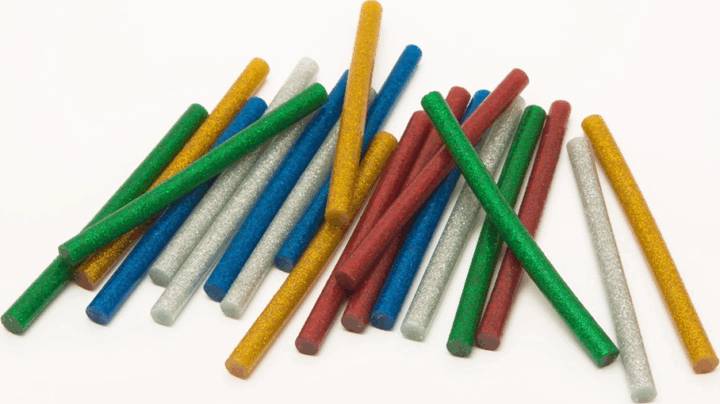 Handy 11108C Ragasztórúd - Színes glitteres (20db/csomag) Handy 11108C Ragasztórúd - Színes glitteres (20db/csomag)