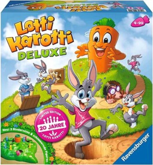 Lotti Karotti Deluxe Tréfás Répák társasjáték