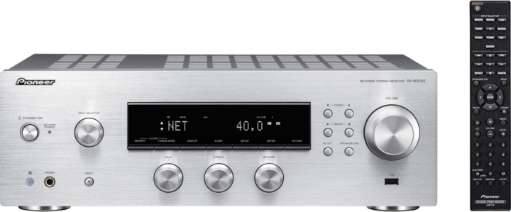 Pioneer SX-N30AE Hálózati 2.0 Sztereo erősítő - Ezüst
