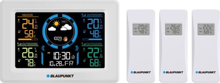Blaupunkt WS40WH LCD Időjárás állomás