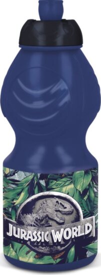 Stor Jurassic World 400ml Műanyag Gyerek Kulacs - Mintás
