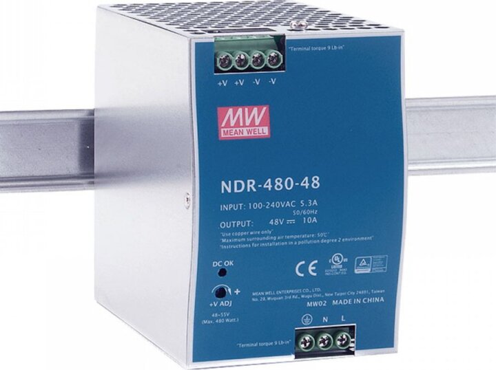 MEANWELL 480W Tápegység (NDR-480-48)